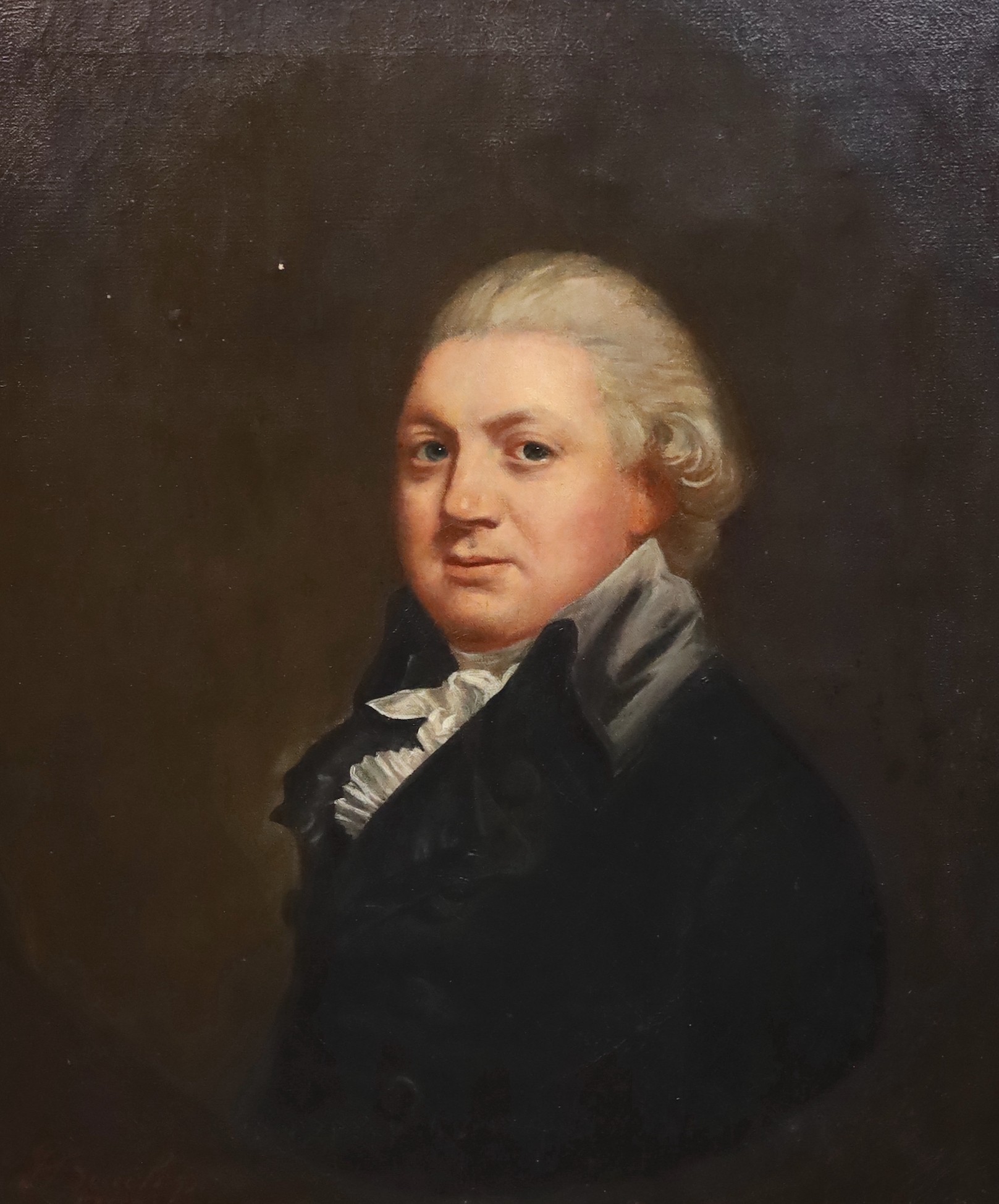 Thomas Beach (British, 1738-1806), Portrait of George Templer of Shapwick, oil on canvas, 75 x 62cm